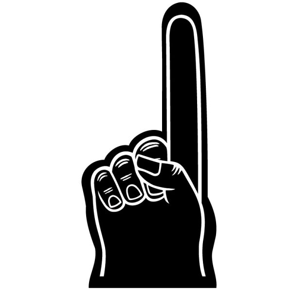 18" #1 Foam Finger - Image 14