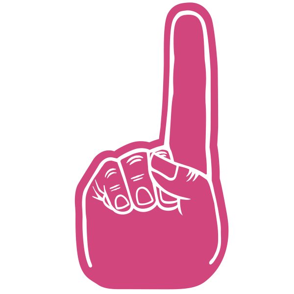 14" - #1 Foam Finger - Image 13