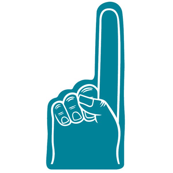 16" #1 Foam Finger - Image 9