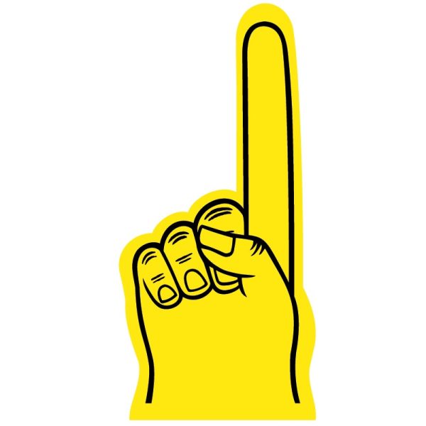 18" #1 Foam Finger - Image 7