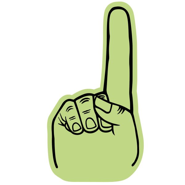 14" - #1 Foam Finger - Image 15