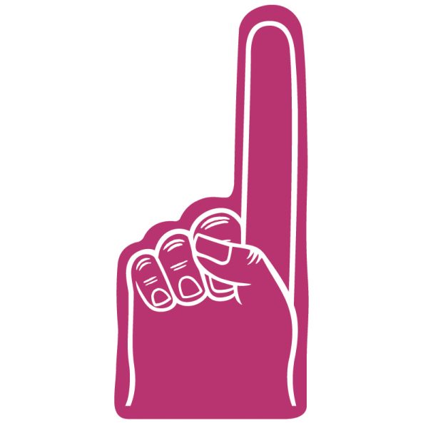 16" #1 Foam Finger - Image 3