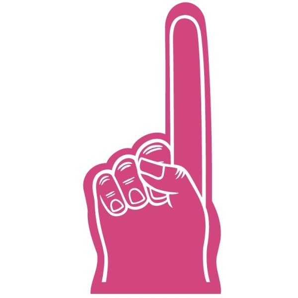 18" #1 Foam Finger - Image 5