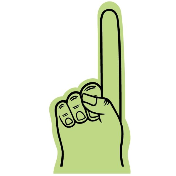 18" #1 Foam Finger - Image 4