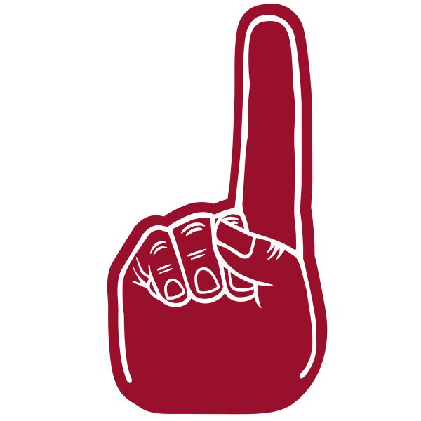 14" - #1 Foam Finger - Image 17